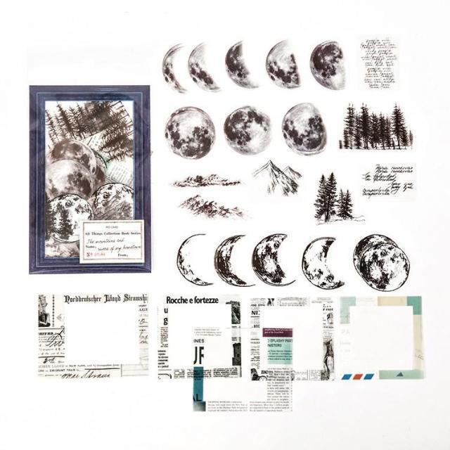 Nature Transparent Sticker Set for Journaling &amp; Scrapbooking - PaperWrld