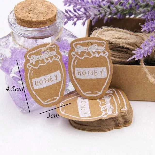 50PCS Kraft Paper Thank You Tags for Journaling & Scrapbooking - PaperWrld