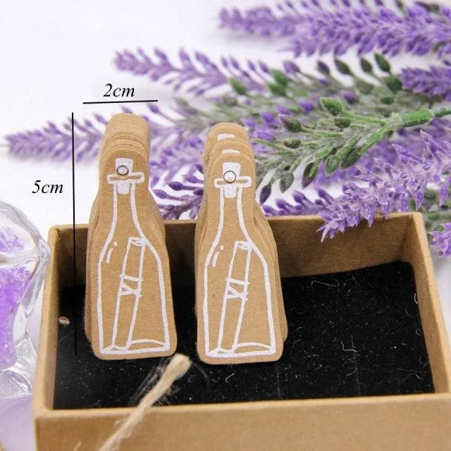 50PCS Kraft Paper Thank You Tags for Journaling & Scrapbooking - PaperWrld