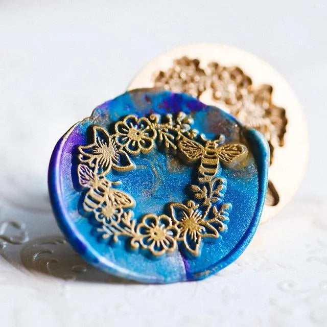 Moon & Sun Wax Seal Stamp for Journaling & Scrapbooking - PaperWrld