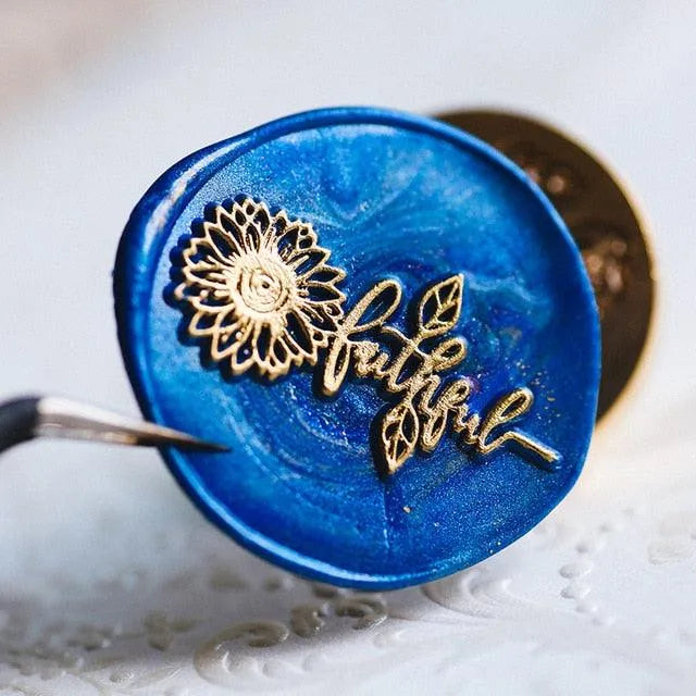 Celestial Wax Seal Head for Journaling & Scrapbooking - PaperWrld