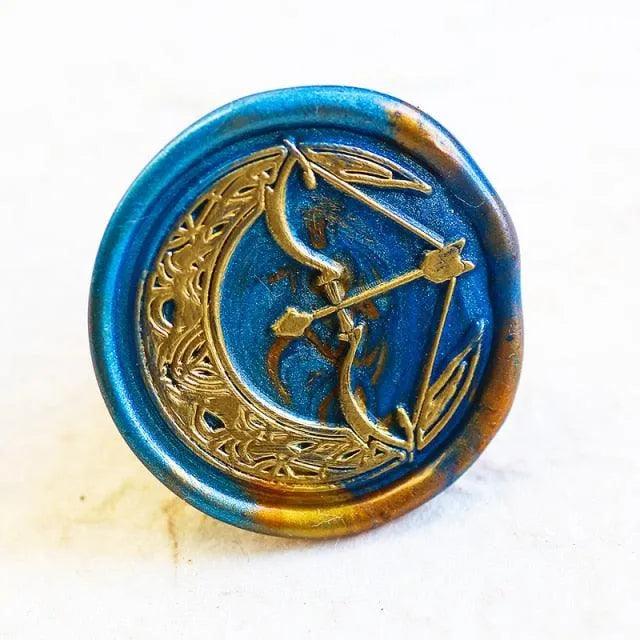 Celestial Wax Seal Head for Journaling & Scrapbooking - PaperWrld