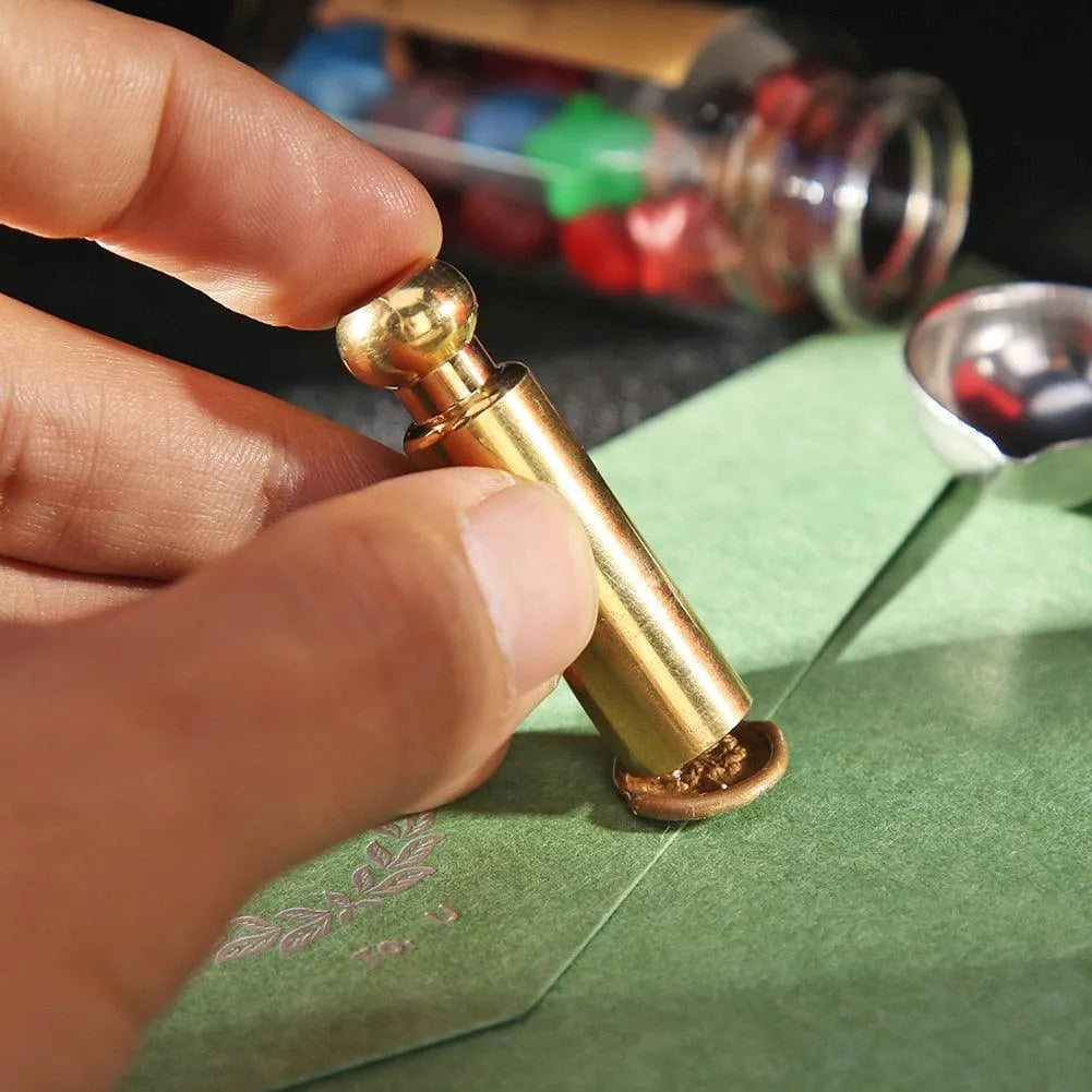 Cylindrical Seal Stamp Sealing for Journaling & Scrapbooking - PaperWrld