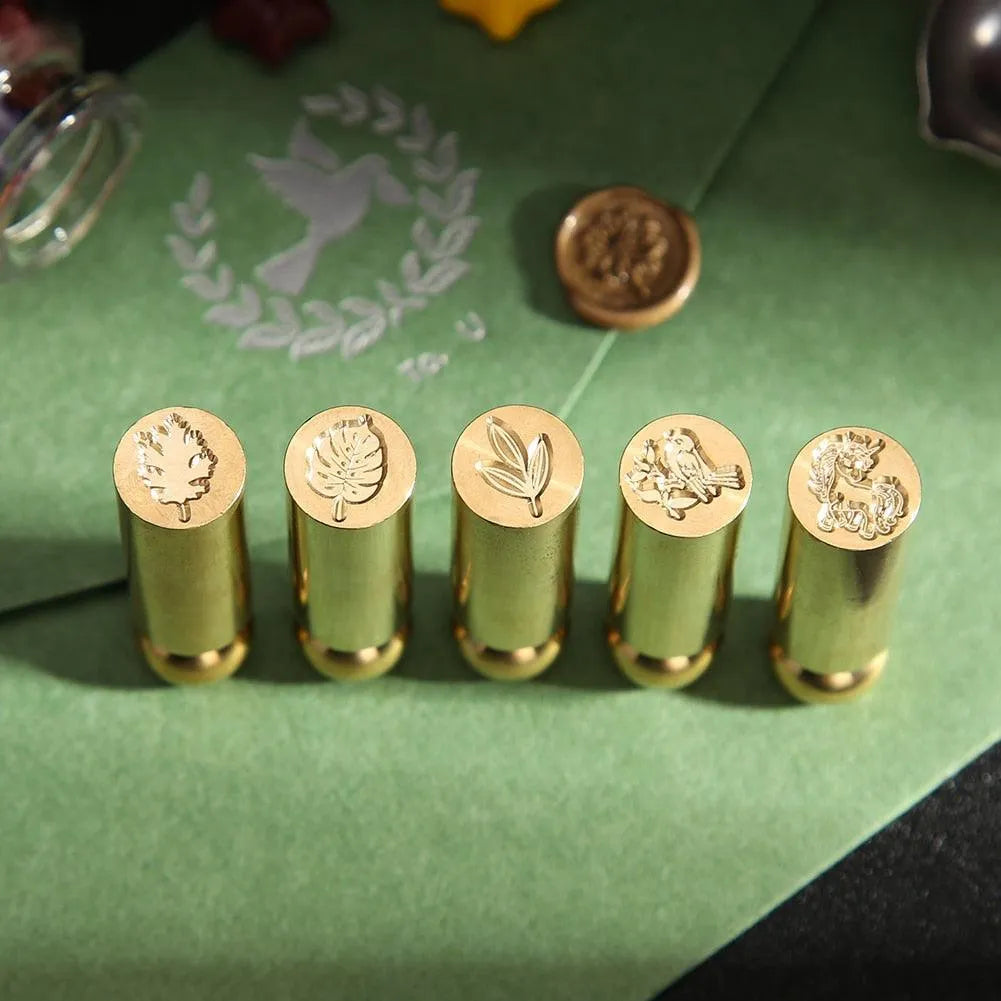 Cylindrical Seal Stamp Sealing for Journaling & Scrapbooking - PaperWrld