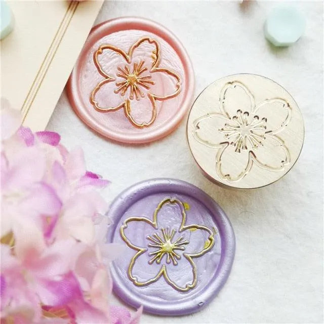 Botanical Wax Seal Head for Journaling & Scrapbooking - PaperWrld