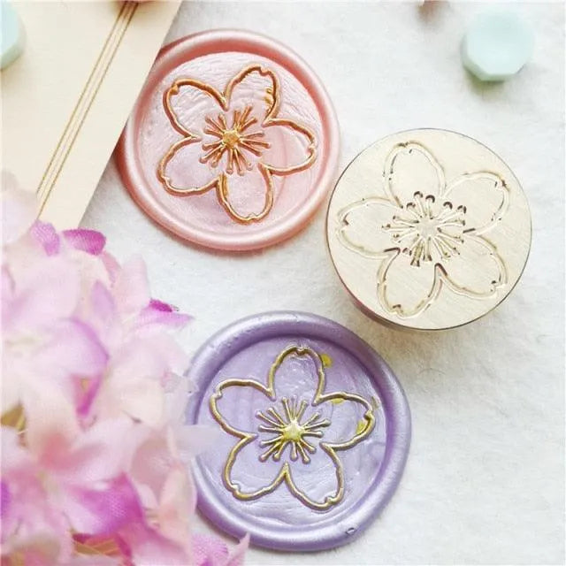 Plants & Flowers Wax Seal Stamp for Journaling & Scrapbooking - PaperWrld