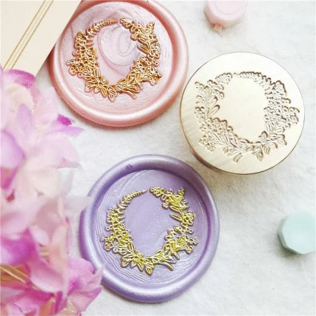 Botanical Wax Seal Head for Journaling & Scrapbooking - PaperWrld