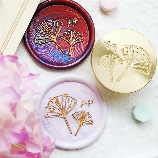 Plants & Flowers Wax Seal Stamp for Journaling & Scrapbooking - PaperWrld