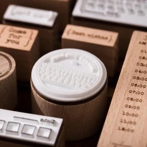 Vintage Life Record Timeline Stamp for Journaling & Scrapbooking - PaperWrld