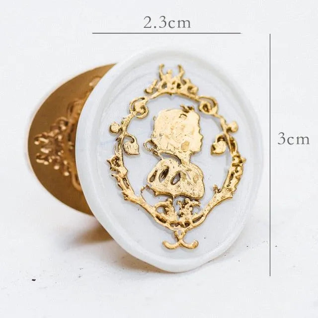 Crafty Charm Wax Seal Head for Journaling & Scrapbooking - PaperWrld