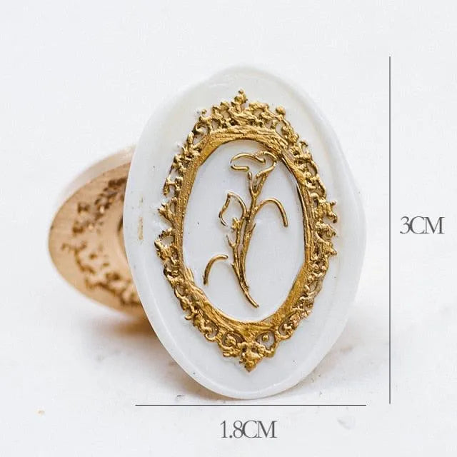 Crafty Charm Wax Seal Head for Journaling & Scrapbooking - PaperWrld