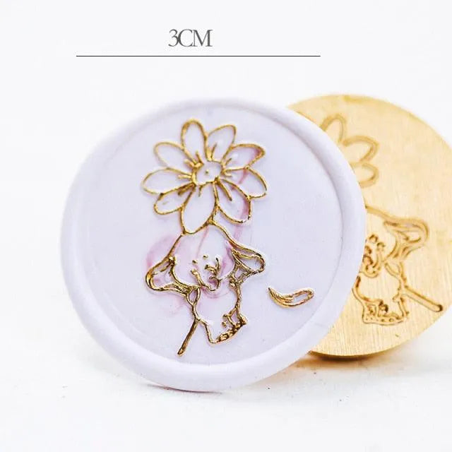 Crafty Charm Wax Seal Head for Journaling & Scrapbooking - PaperWrld