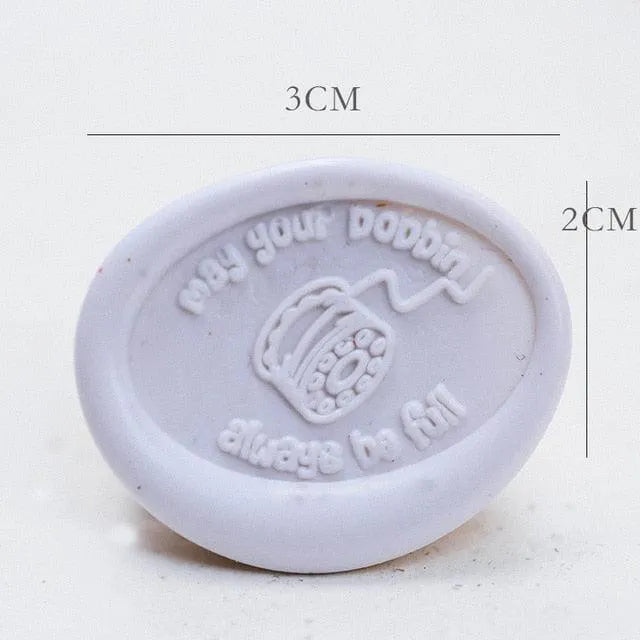 Crafty Charm Wax Seal Head for Journaling & Scrapbooking - PaperWrld