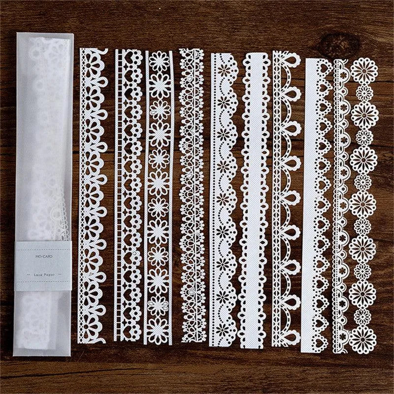 Elegant Lace Paper for Journaling & Scrapbooking - PaperWrld
