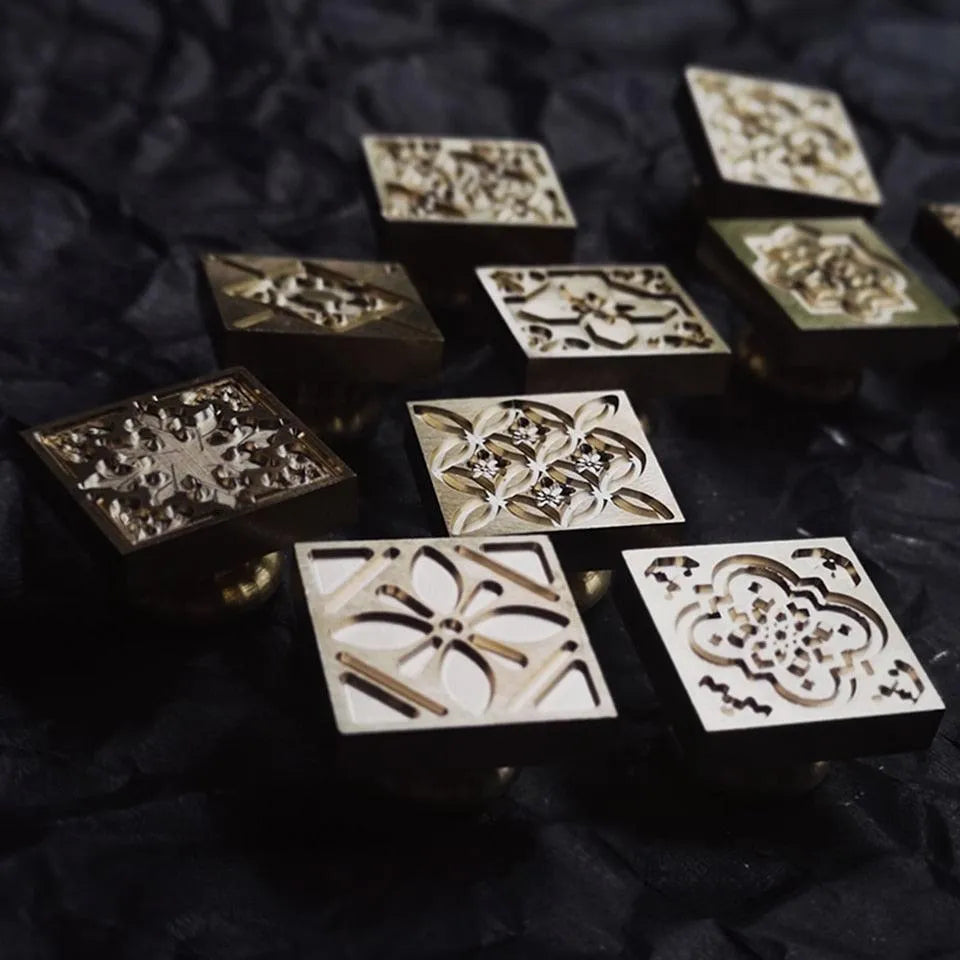 Vintage European-style Pattern Seal for Journaling & Scrapbooking - PaperWrld