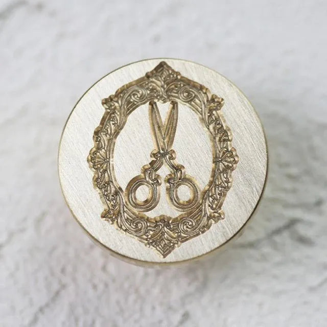 Natural Wax Seal Head for Journaling & Scrapbooking - PaperWrld