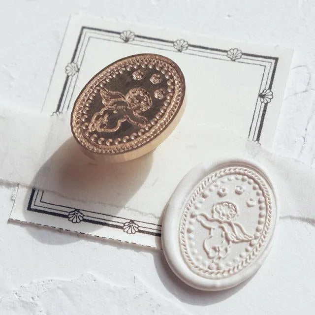 Elegant Wax Seal Head for Journaling & Scrapbooking - PaperWrld