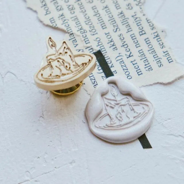 Elegant Wax Seal Head for Journaling & Scrapbooking - PaperWrld