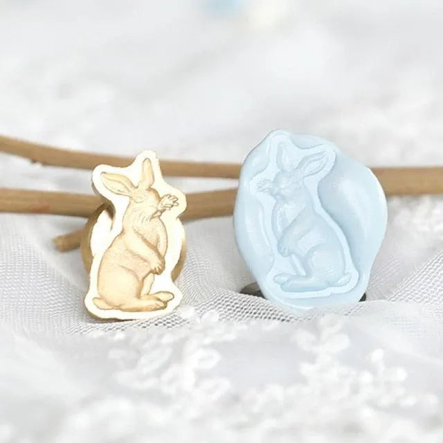 Renaissance Rose Wax Stamp for Journaling & Scrapbooking - PaperWrld