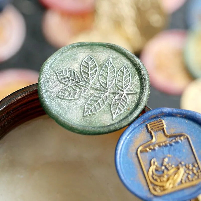 Wax Seal Head in Nature-Inspired Designs for Journaling & Scrapbooking - PaperWrld