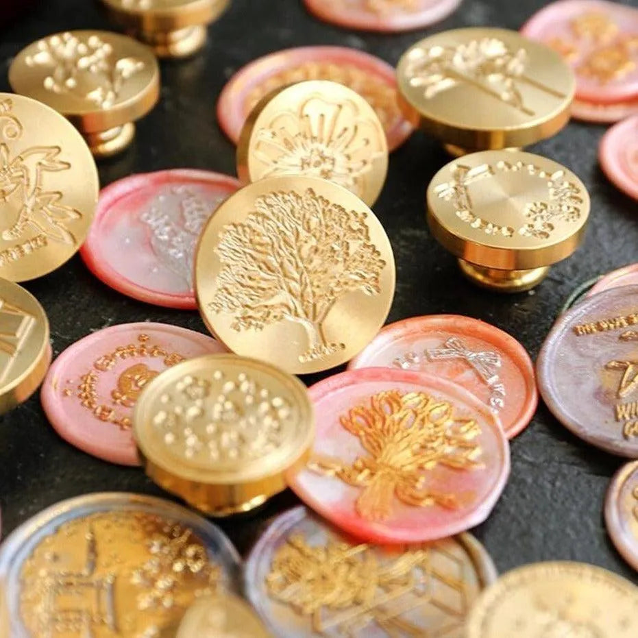 Wax Seal Head in Nature-Inspired Designs for Journaling & Scrapbooking - PaperWrld