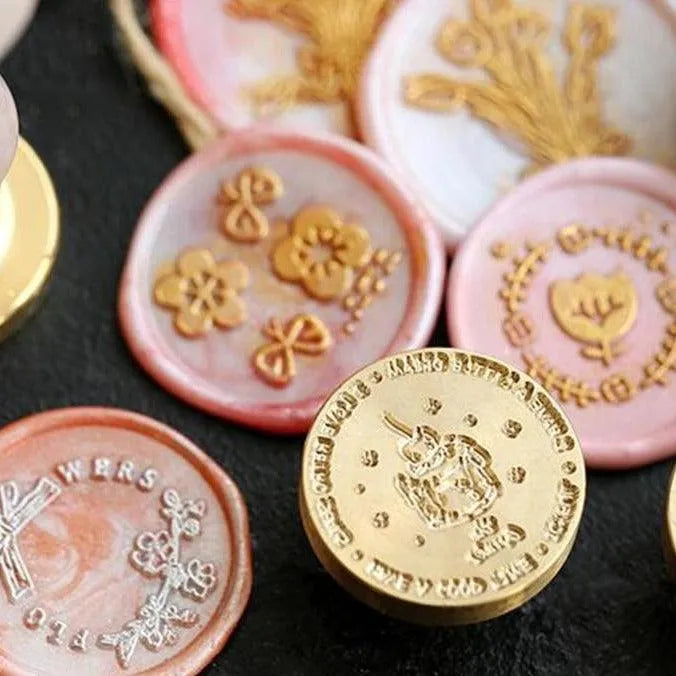 Wax Seal Head in Nature-Inspired Designs for Journaling & Scrapbooking - PaperWrld