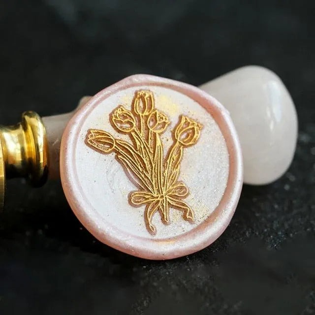 Wax Seal Head in Nature-Inspired Designs for Journaling & Scrapbooking - PaperWrld