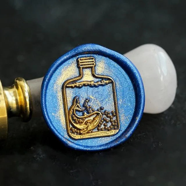 Wax Seal Head in Nature-Inspired Designs for Journaling & Scrapbooking - PaperWrld