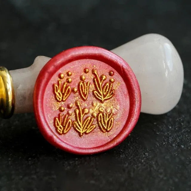 Wax Seal Head in Nature-Inspired Designs for Journaling & Scrapbooking - PaperWrld