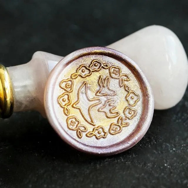 Wax Seal Head in Nature-Inspired Designs for Journaling & Scrapbooking - PaperWrld