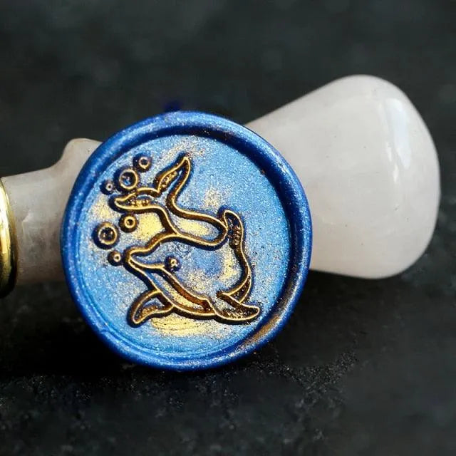 Wax Seal Head in Nature-Inspired Designs for Journaling & Scrapbooking - PaperWrld