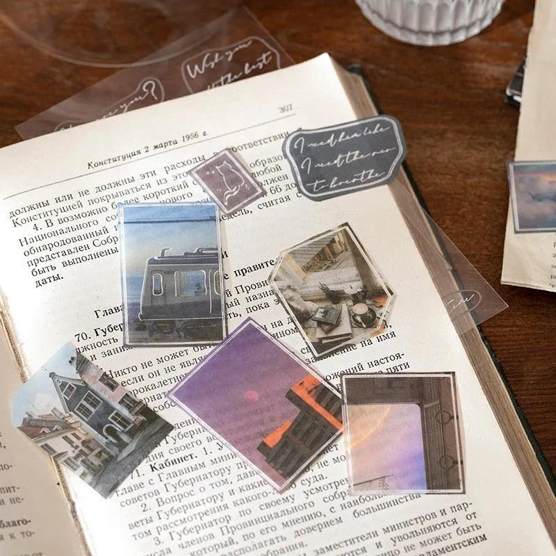 Love the world Stickers for Journaling & Scrapbooking - PaperWrld