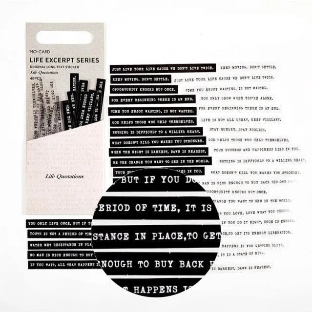 Stripe Stickers Life Pack for Journaling & Scrapbooking - PaperWrld