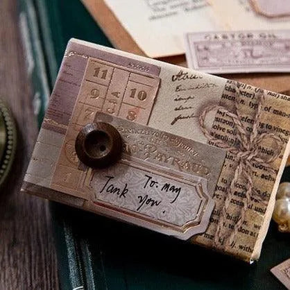 Label Sticker Set - 30 Pcs Adhesive Memo Pad Stickers for Journaling & Scrapbooking - PaperWrld