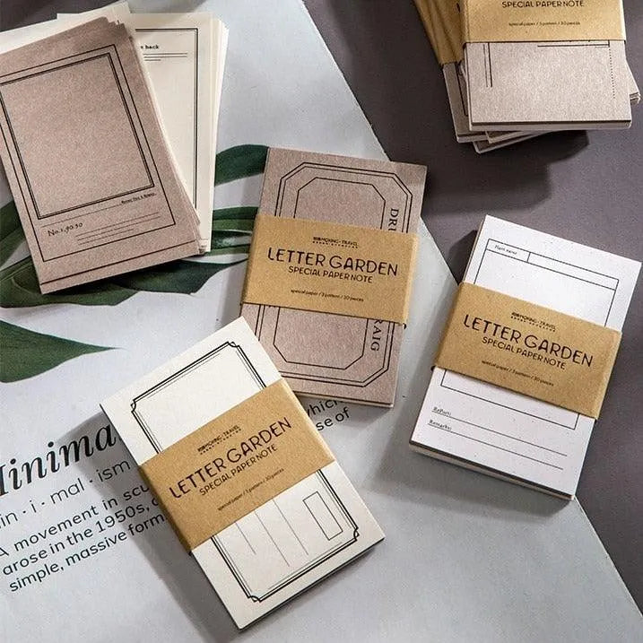 Letter Garden Paper Note for Journaling & Scrapbooking - PaperWrld