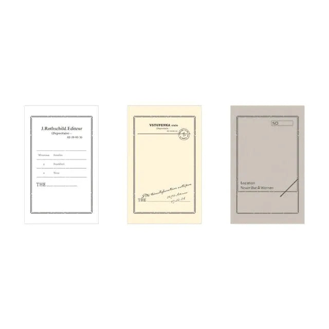 Letter Garden Paper Note for Journaling & Scrapbooking - PaperWrld