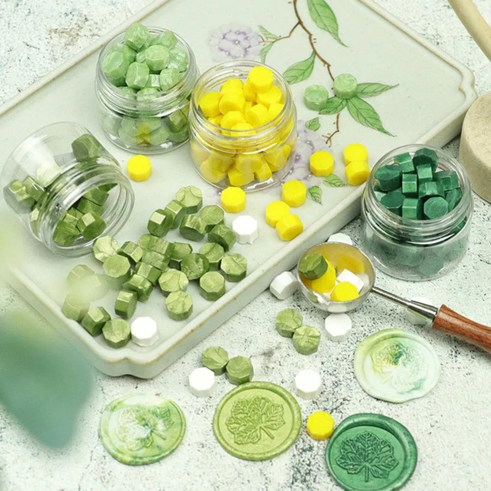 Octagonal Mixing Color Sealing Wax for Journaling & Scrapbooking - PaperWrld