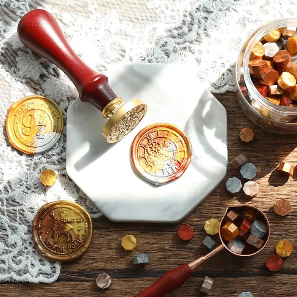 Octagonal Mixing Color Sealing Wax for Journaling & Scrapbooking - PaperWrld