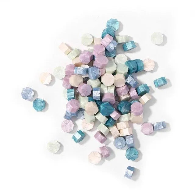 Octagonal Mixing Color Sealing Wax for Journaling & Scrapbooking - PaperWrld