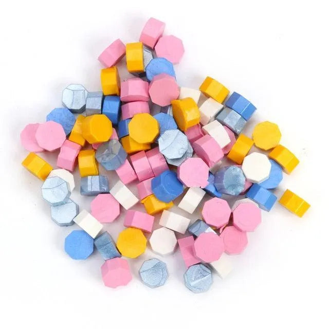 Octagonal Mixing Color Sealing Wax for Journaling & Scrapbooking - PaperWrld