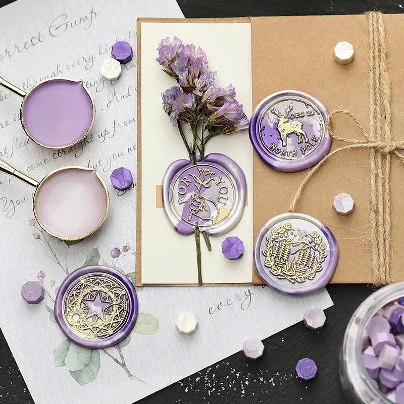 Mix Color Sealing Wax for Journaling & Scrapbooking - PaperWrld