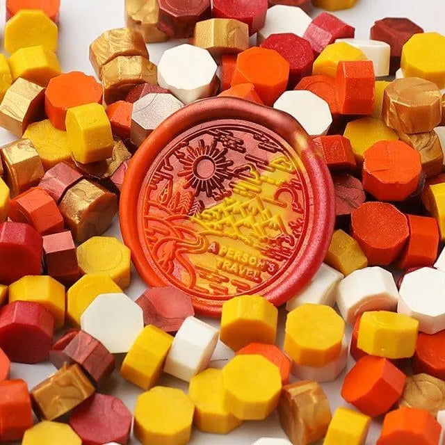 Mix Color Sealing Wax for Journaling & Scrapbooking - PaperWrld