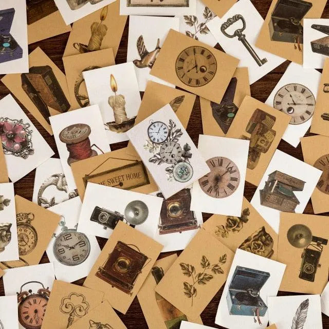 Mini Books Vintage Paper for Journaling & Scrapbooking - PaperWrld