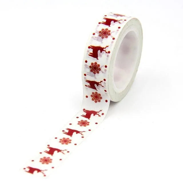Decorative DIY Christmas Washi Tapes for Journaling & Scrapbooking - PaperWrld