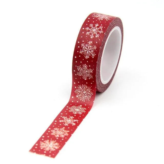 Decorative DIY Christmas Washi Tapes for Journaling & Scrapbooking - PaperWrld