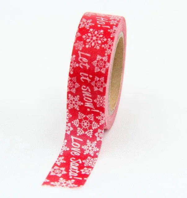 Decorative DIY Christmas Washi Tapes for Journaling & Scrapbooking - PaperWrld