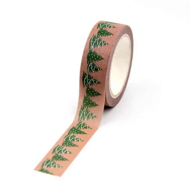 Decorative DIY Christmas Washi Tapes for Journaling & Scrapbooking - PaperWrld