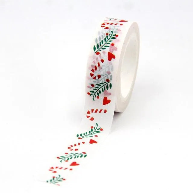 Decorative DIY Christmas Washi Tapes for Journaling & Scrapbooking - PaperWrld