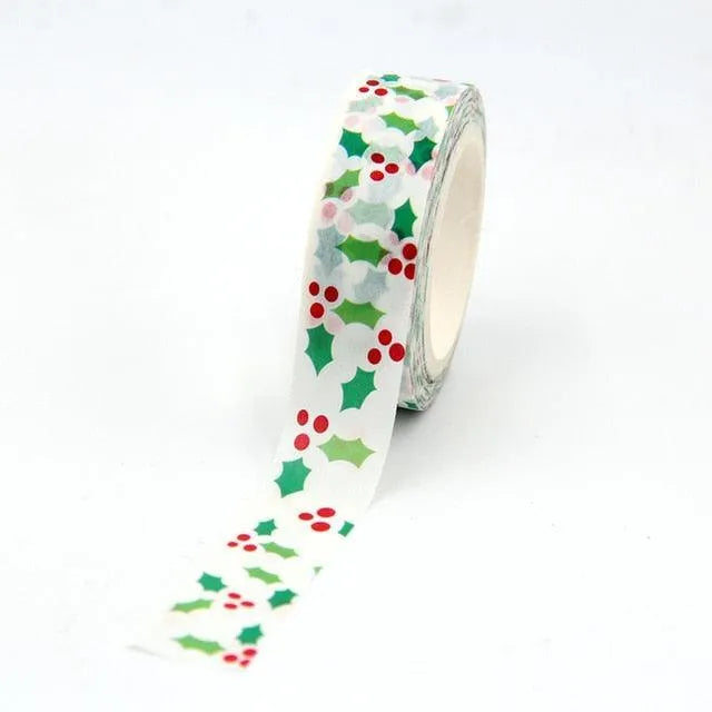 Decorative DIY Christmas Washi Tapes for Journaling & Scrapbooking - PaperWrld