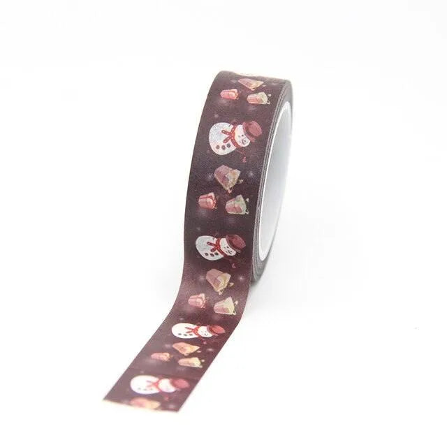 Decorative DIY Christmas Washi Tapes for Journaling & Scrapbooking - PaperWrld